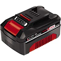 Einhell 4511341 BATERIA Repuesto 18V 3-0Ah min- 18 V- Negro- Rojo- 3.0 Ah- duración de carga: 60 minutos